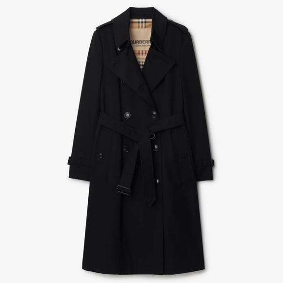 Burberry || Like New! Slim Fit Long Chelsea Heritage Trench Coat - Picture 1 of 12